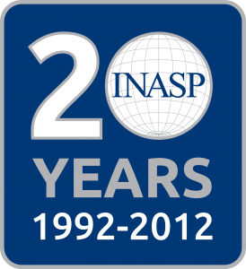 INASP 20th Anniversary logo
