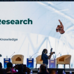 a photo of an event, with the title Vision for Open Research in Africa